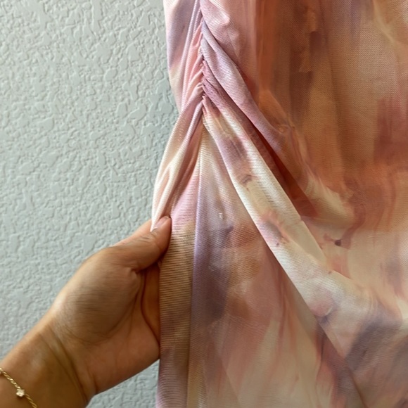 MISHA COLLECTIONS TILLIE MESH MIDI DRESS - Picture 14 of 14